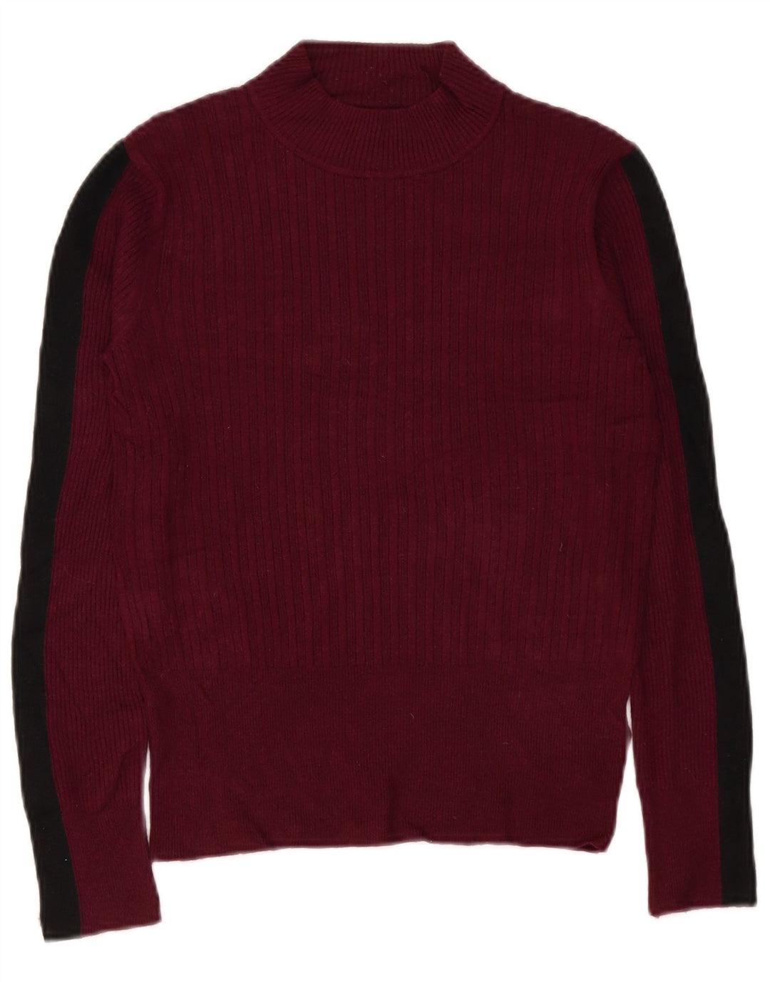 Marks & Spencer Dame Turtle Neck Jumper Sweater UK 10 Small Purple