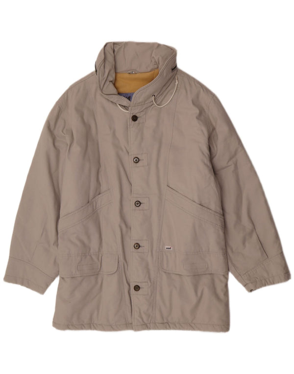 C&A Herre Hooded Loose Fit Windbreaker Jacket EU 48 Medium Beige Classic