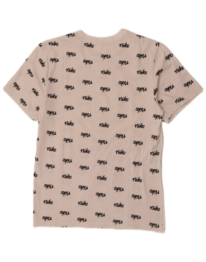 Nike grafisk T-shirt top til mænd, lille hvid