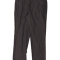 Marks & Spencer Straight Chino-bukser til mænd W36 L30 Grå polyester