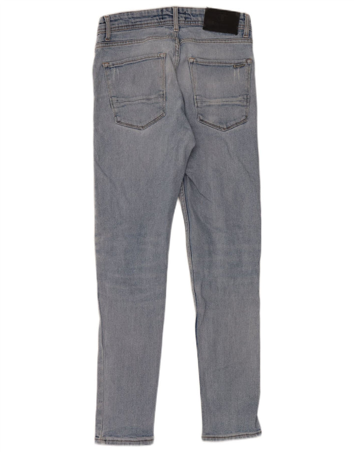 Champion Herre Distressed Skinny Jeans W30 L30 Blå