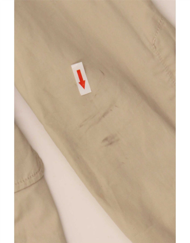 Zara Womens Utility Jacket UK 14 Medium Beige