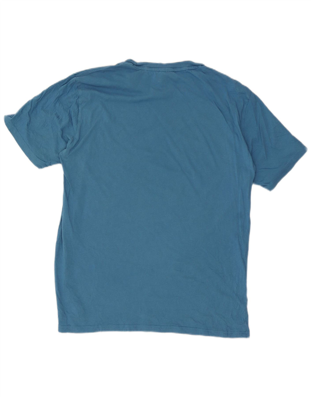 Champion Herre T-Shirt Top XL Blå Bomuld