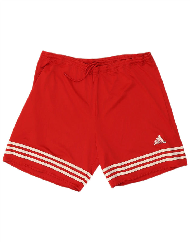 Adidas Herre Climalite Sportshorts XL Rød Polyester