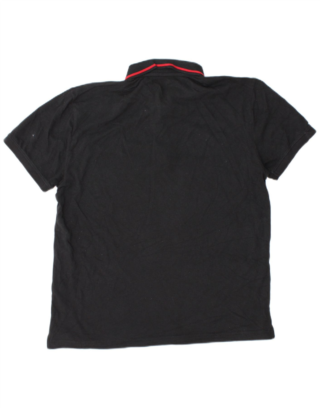 IZOD Herre Slim Fit Polo Shirt Stor sort bomuld