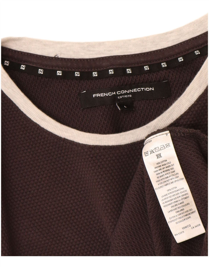 French Connection Herre Top Langærmet Stor Grå Bomuld