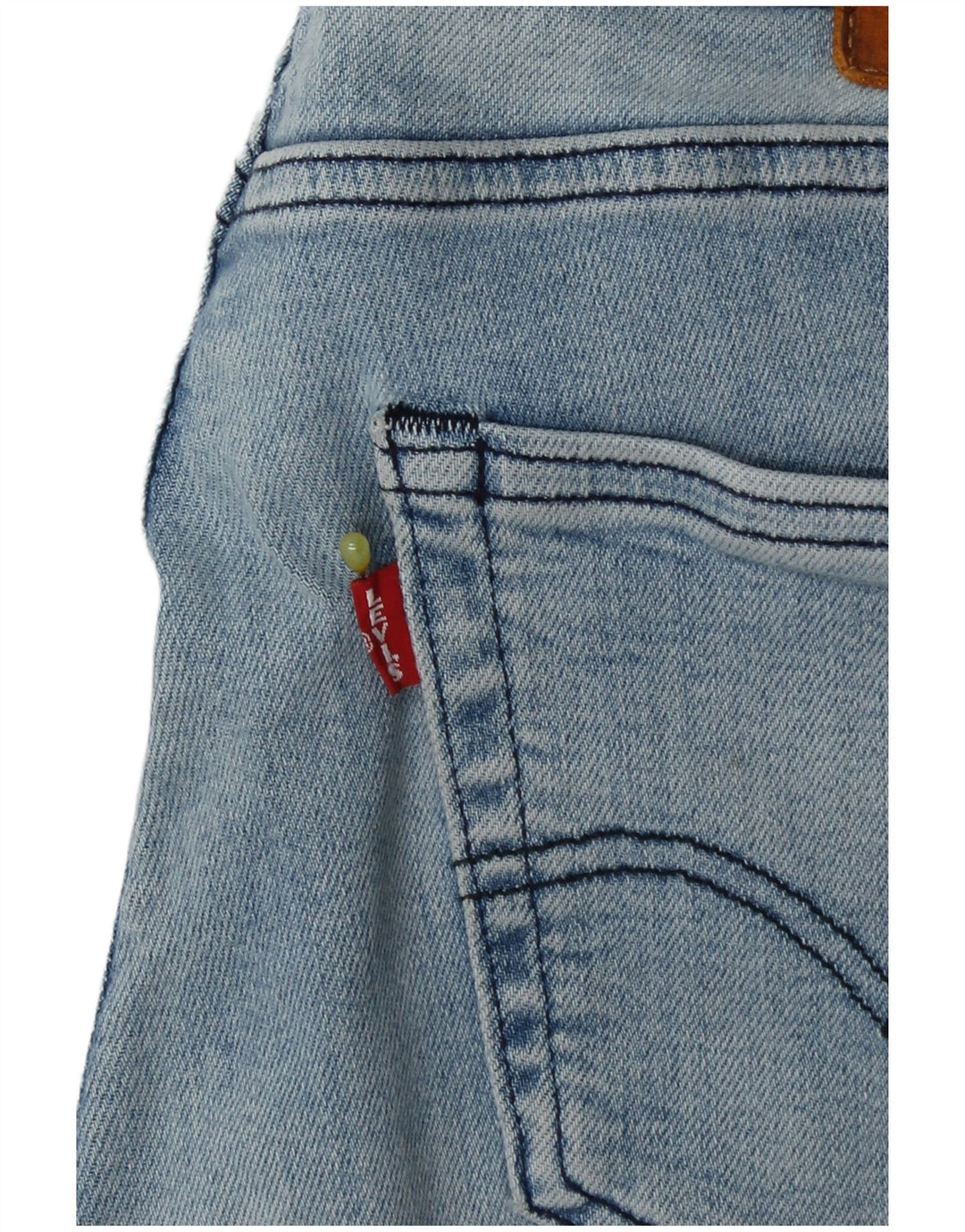 Levi's Straight Jeans til mænd W31 L30 blå bomuld