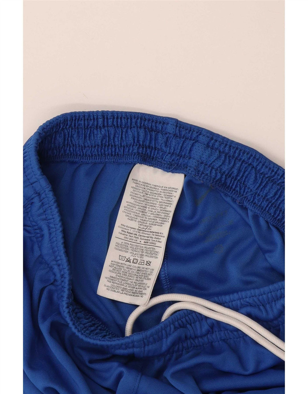 Nike sportsshorts til mænd, små blå polyester