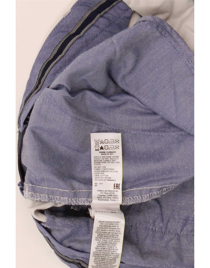 Marks & Spencer Chino Shorts til mænd W36 Large Grå Bomuld