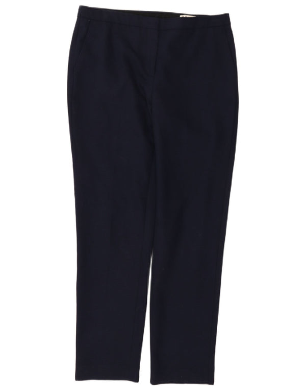 Reiss Dame Slim Chino Bukser UK 12 Medium W32 L29 Marineblå Uld