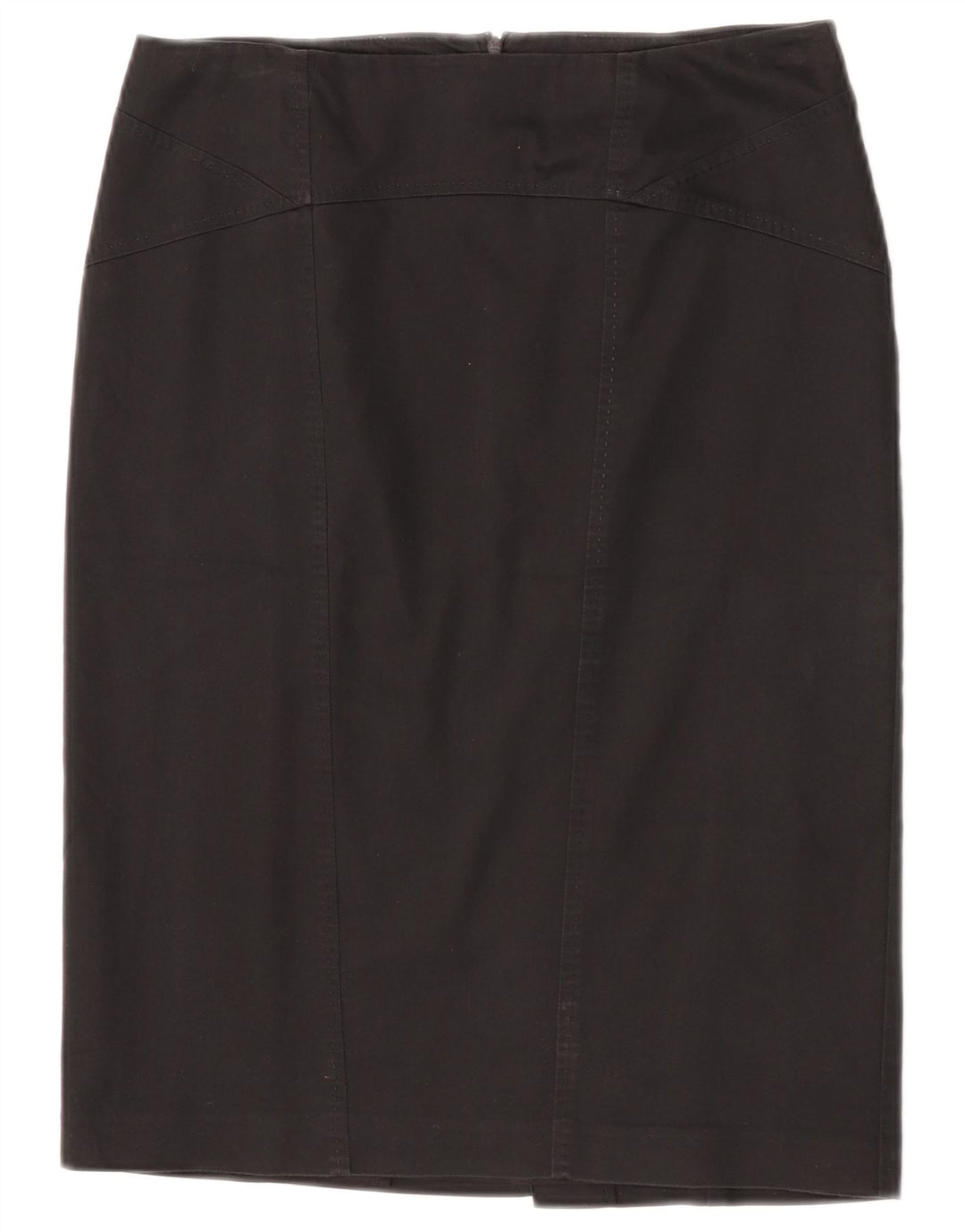 Oasis Womens Pencil Skirt UK 12 Medium W30 Black Bomuld