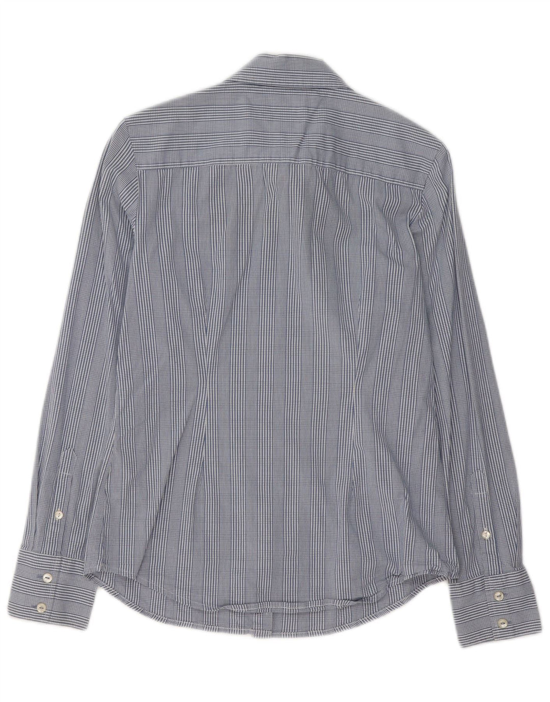 Tommy Hilfiger Dameskjorte UK 14 Medium Blue Ternet Bomuld