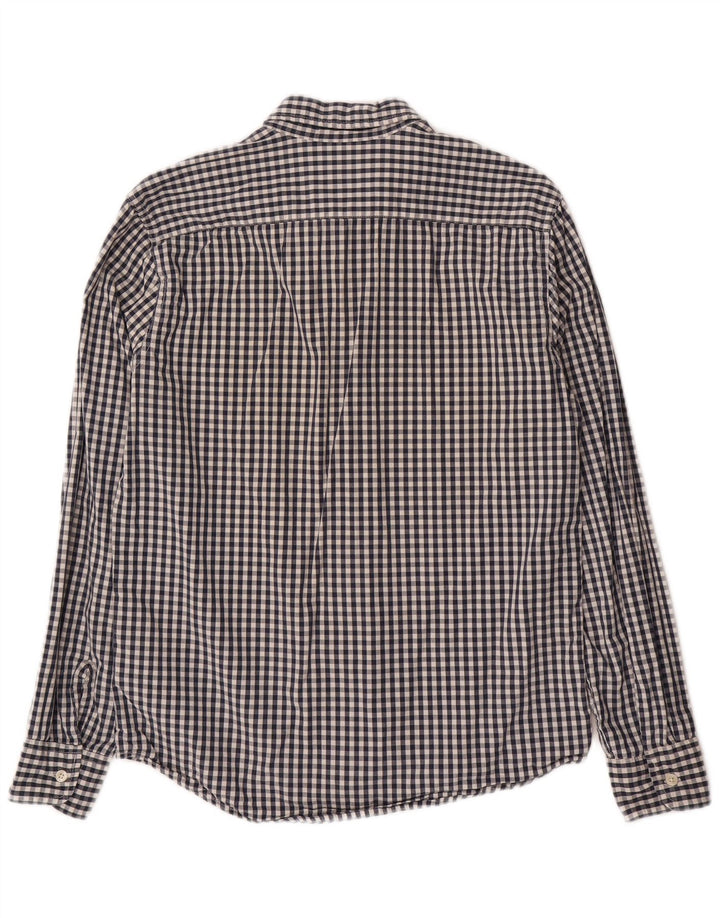 LEVI'S Herreskjorte Medium Marineblå Gingham Bomuld