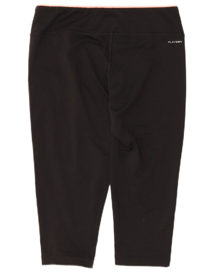 Reebok Capri Leggings til kvinder DK 14 Medium Sort Polyester