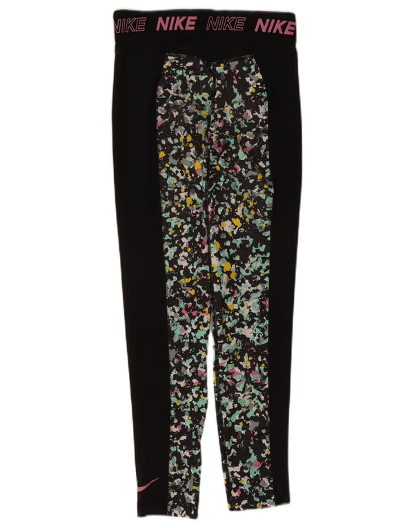 Nike piger grafiske leggings 12-13 år stor flerfarvet camouflage