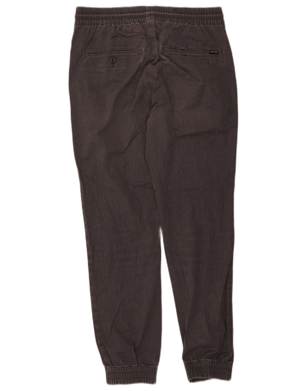Volcom Womens Joggers Chino Trousers Medium W30 L27 Grey Cotton
