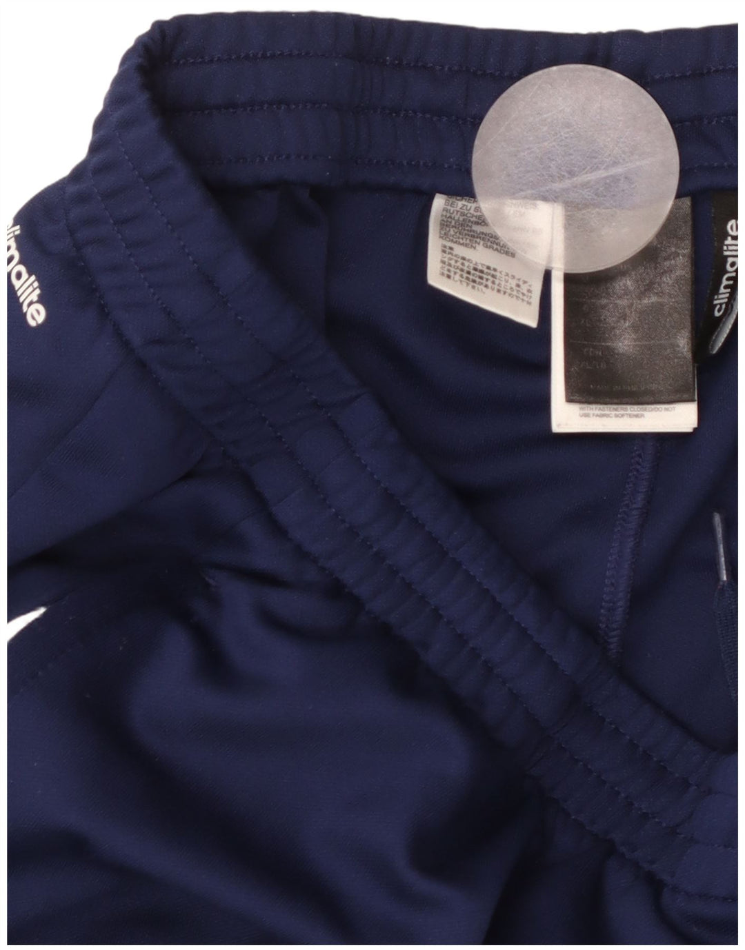 ADIDAS Herre Climalite træningsdragt bukser XL marineblå polyester