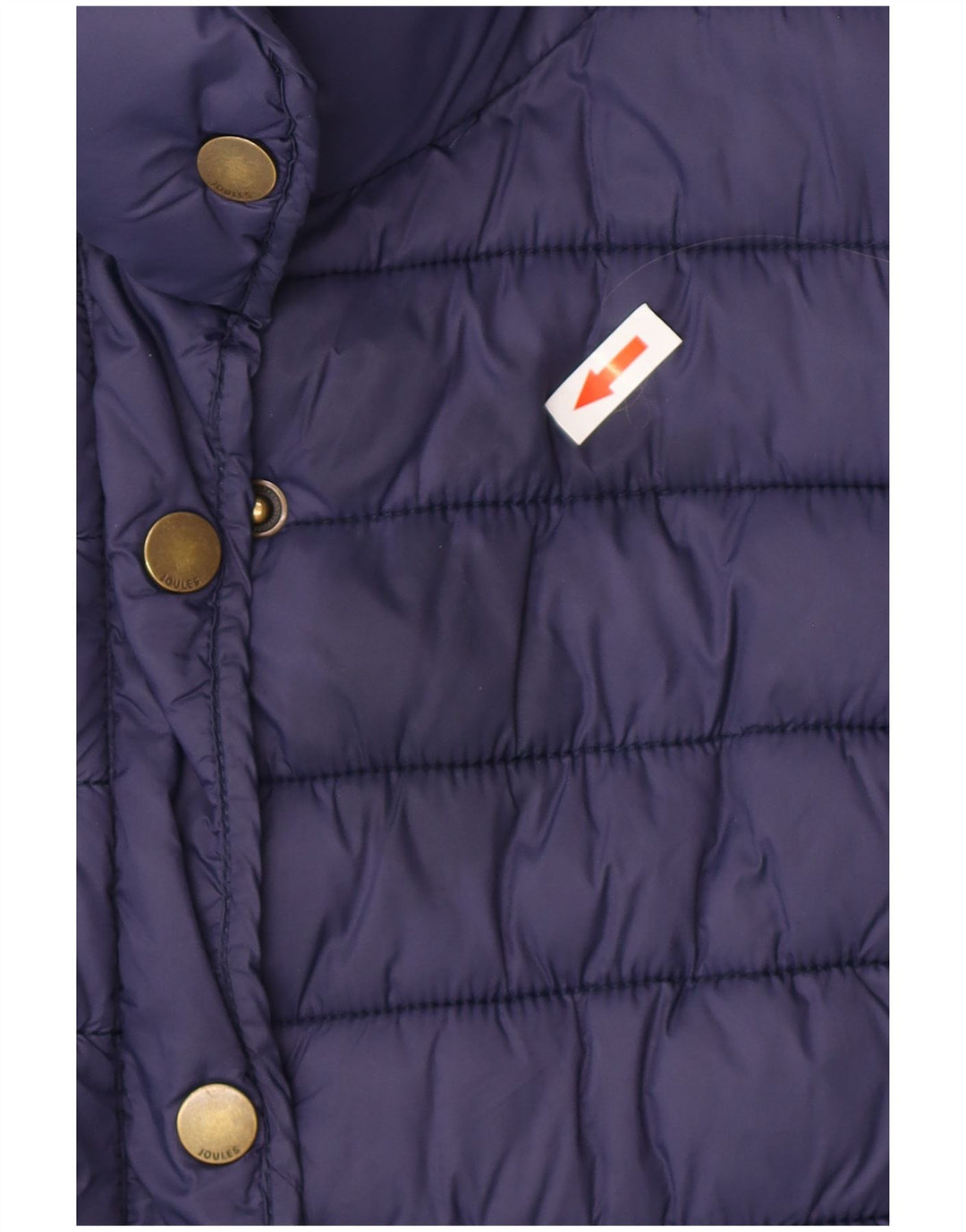 Joules polstret jakke til kvinder UK 6 XS marineblå polyester