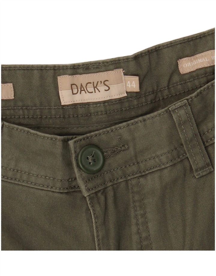 DACK'S Mens Bermuda Shorts IT 44 XS W32 Green