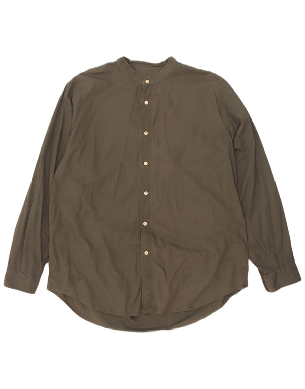 Rifle Herreskjorte XL Khaki Bomuld
