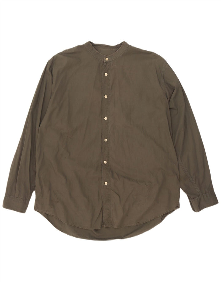 Rifle Herreskjorte XL Khaki Bomuld
