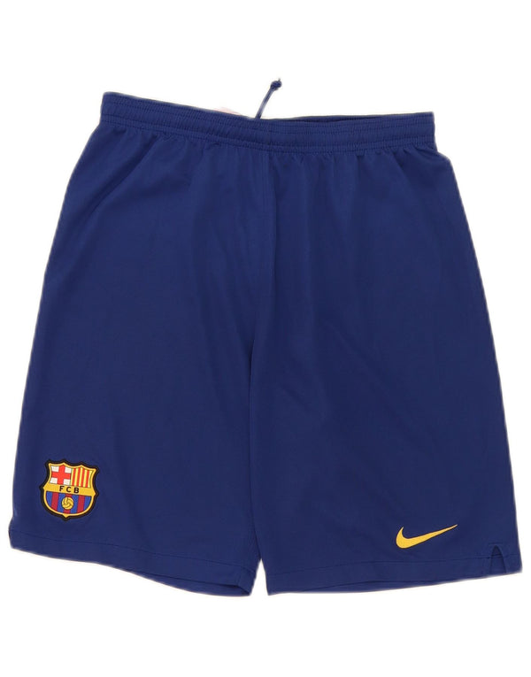Nike Boys Barcelona Sportsshorts 13-14 år XL Blå Polyester