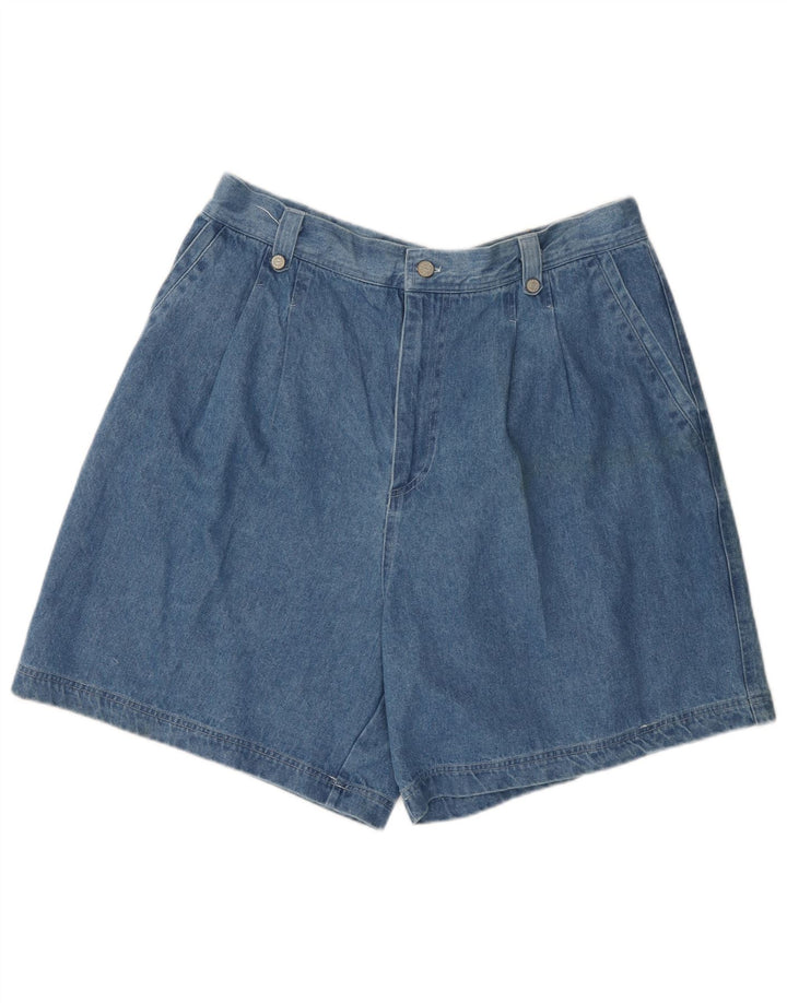 GITANO Dame Pegged Denim Shorts W40 2XL Blå Bomuld