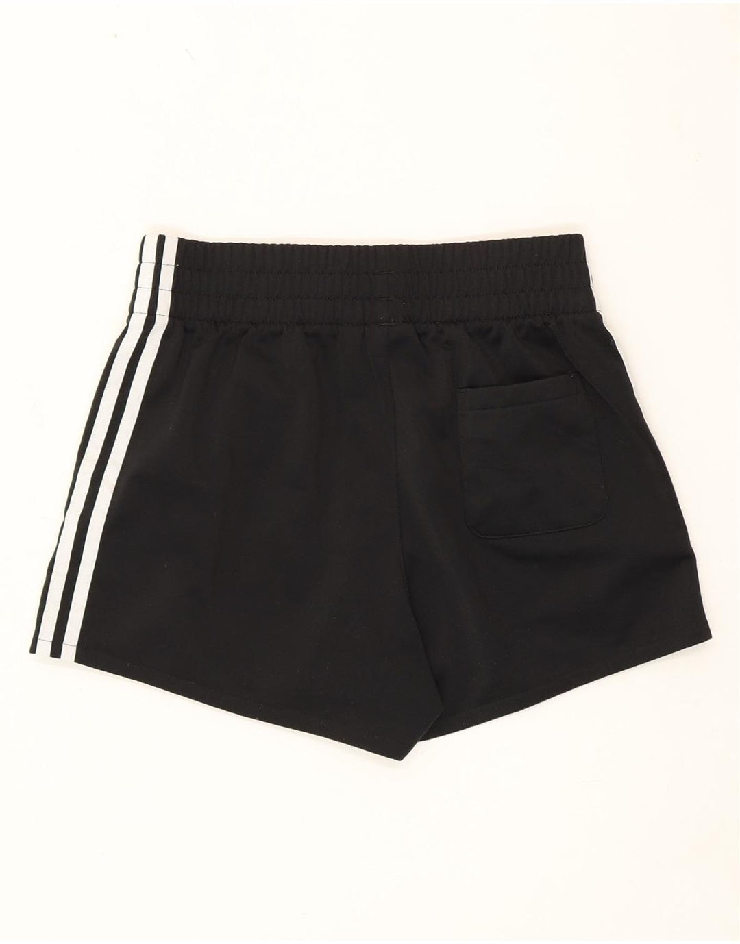 Adidas sportsshorts til kvinder UK 10 Small Black Polyester