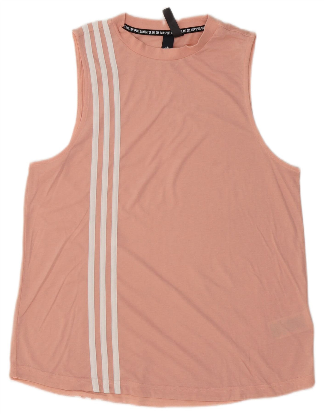ADIDAS Damevest Top UK 16/18 Large Pink Bomuld