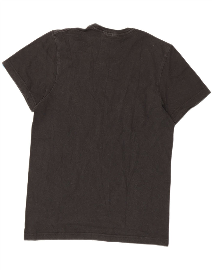 ADIDAS Grafisk T-shirt top til mænd, lille sort bomuld