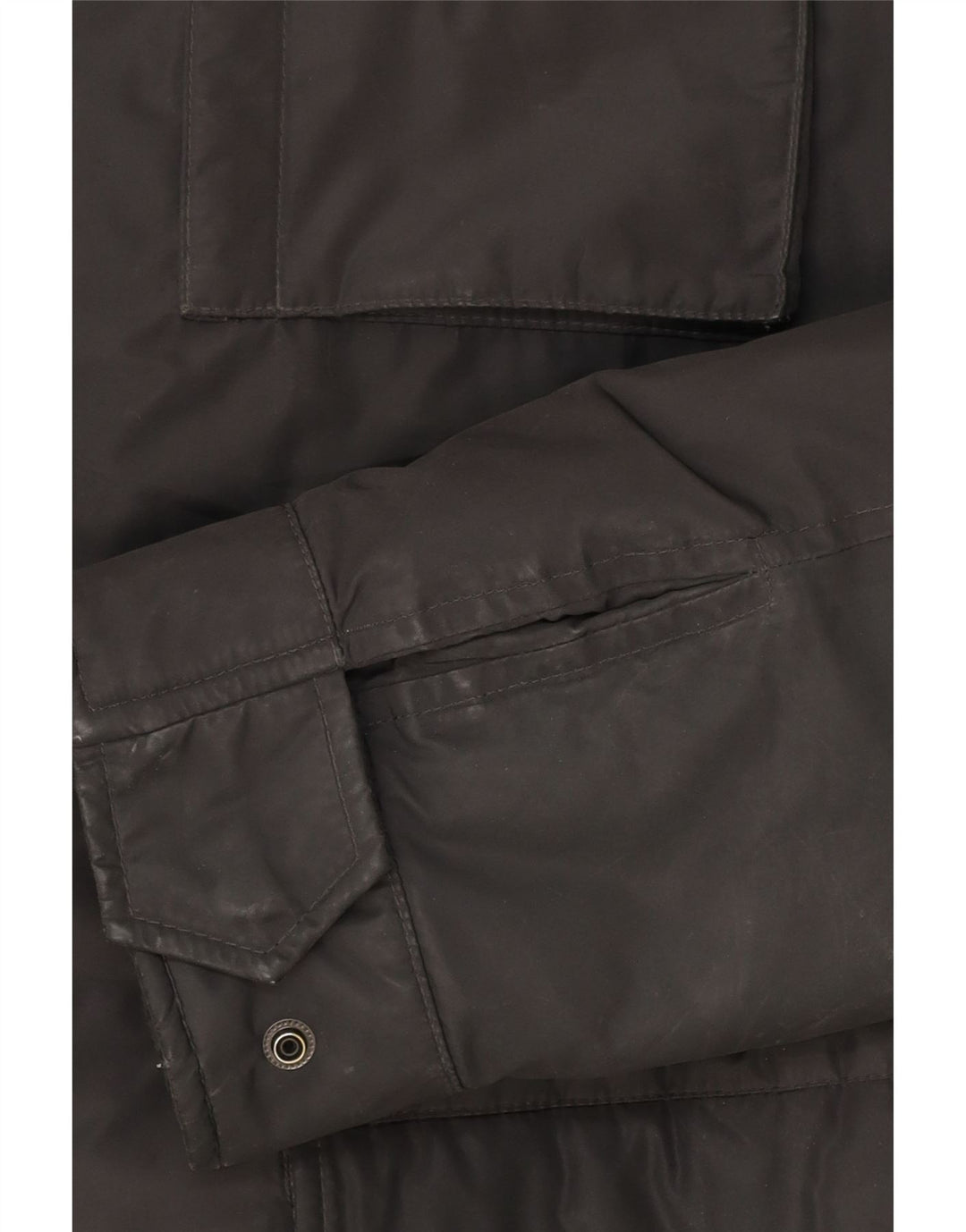 FILA Mens Military Jacket UK 40 Large Black Polyester Vintage Fila and Second-Hand Fila from Messina Hembry 