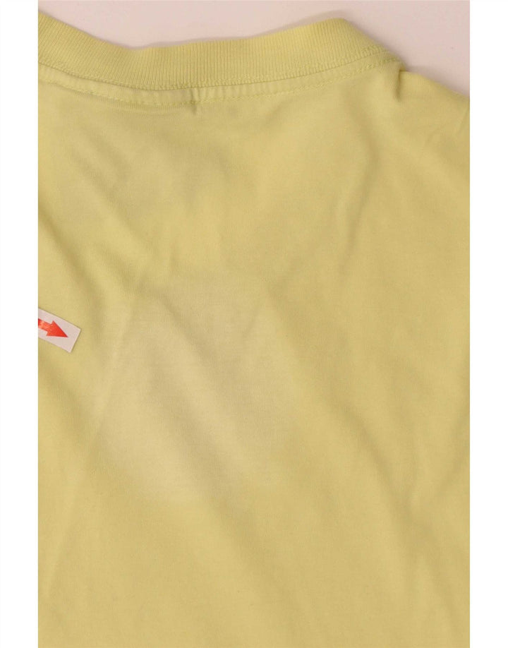 Adidas Herre T-Shirt Top Lille Gul