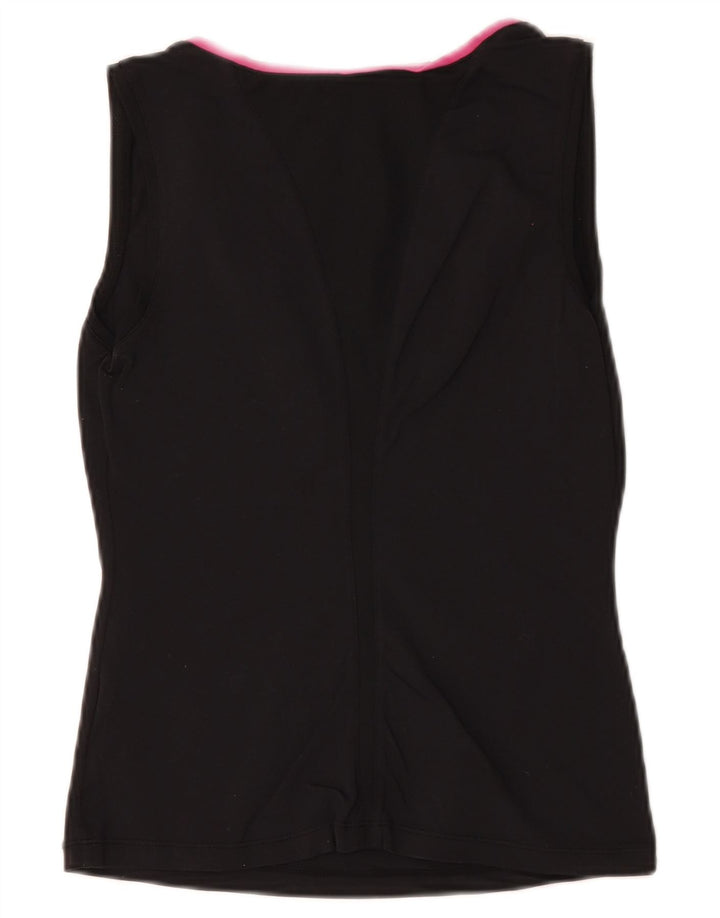 Nike Dame Grafisk Vest Top UK 6/8 XS Sort