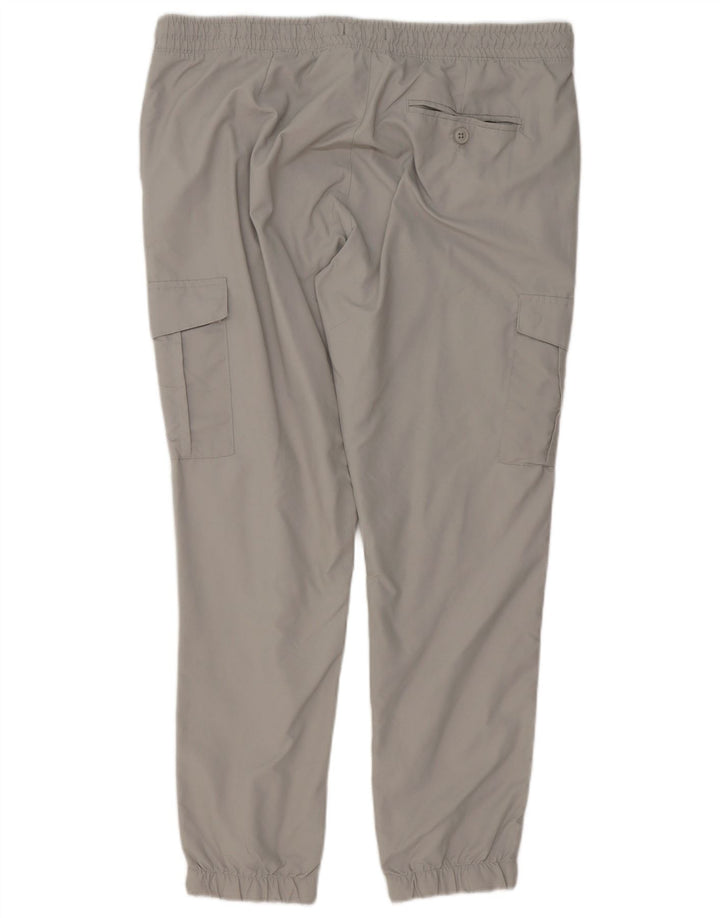 FRENCH CONNECTION Herre jogger Cargo Bukser XL W38 L29 Grå Polyester