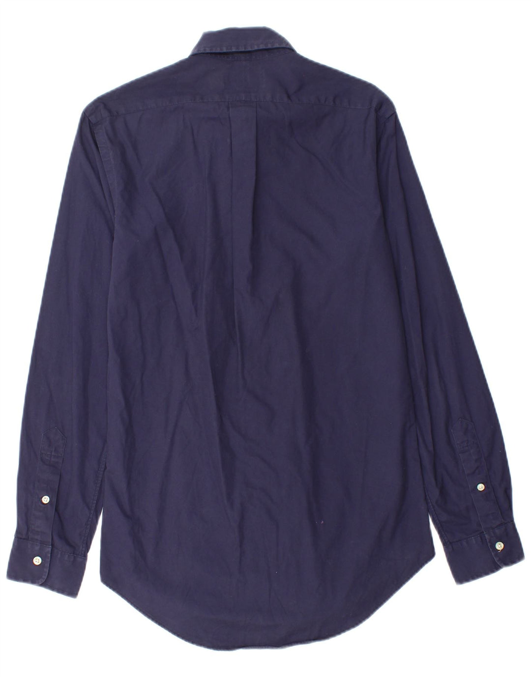 POLO RALPH LAUREN Herre Custom Fit skjorte XS Marineblå bomuld