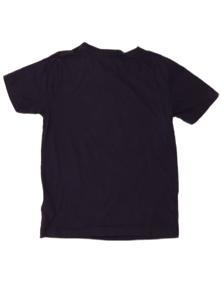 Jordan drenge grafisk t-shirt top 10-11 år medium marineblå bomuld