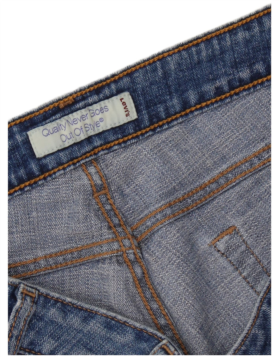 LEVI'S denimshorts til kvinder W36 XL Blå