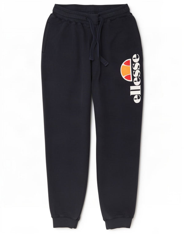 Ellesse Herre grafisk træningsdragt Bukser Joggers XL Navy Blue Cotton