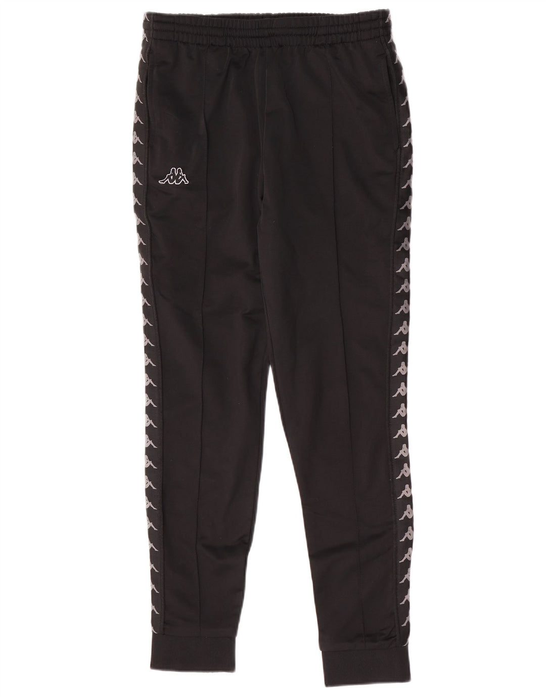 Kappa Herre grafisk træningsdragt Bukser Joggers Medium Sort Polyester