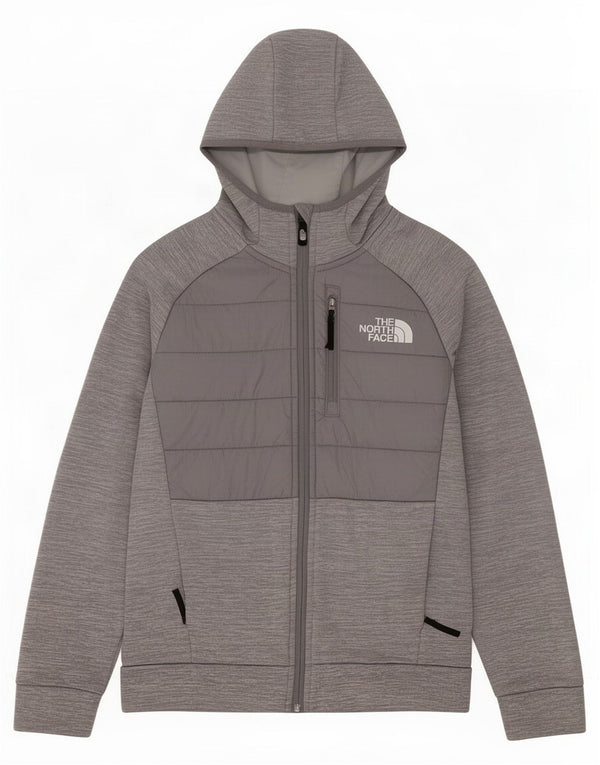The North Face Boys Hættetrøje med lynlås 11-12 år Stor Grå Flecked