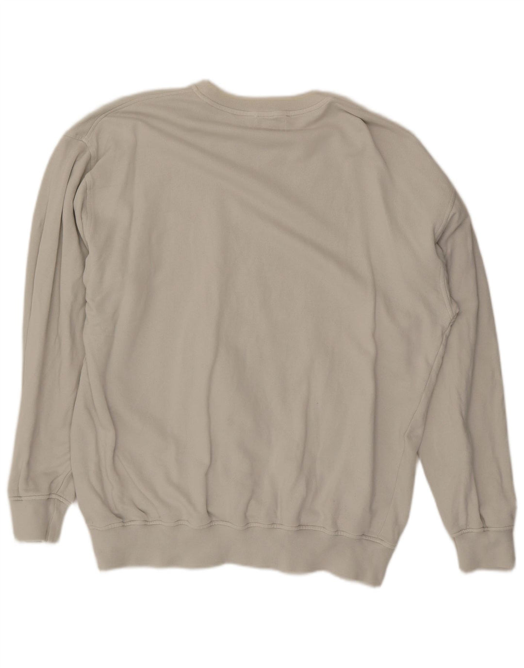 Kappa Herre Sweatshirt Jumper 2XL Hvid Bomuld