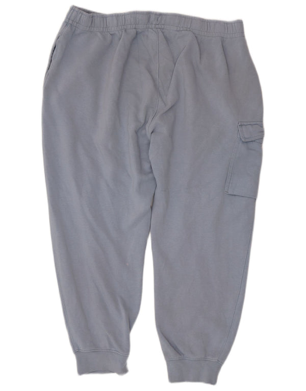 Nike Herre Swoosh Graphic Cargo træningsdragt Bukser Joggers XL Blå Bomuld