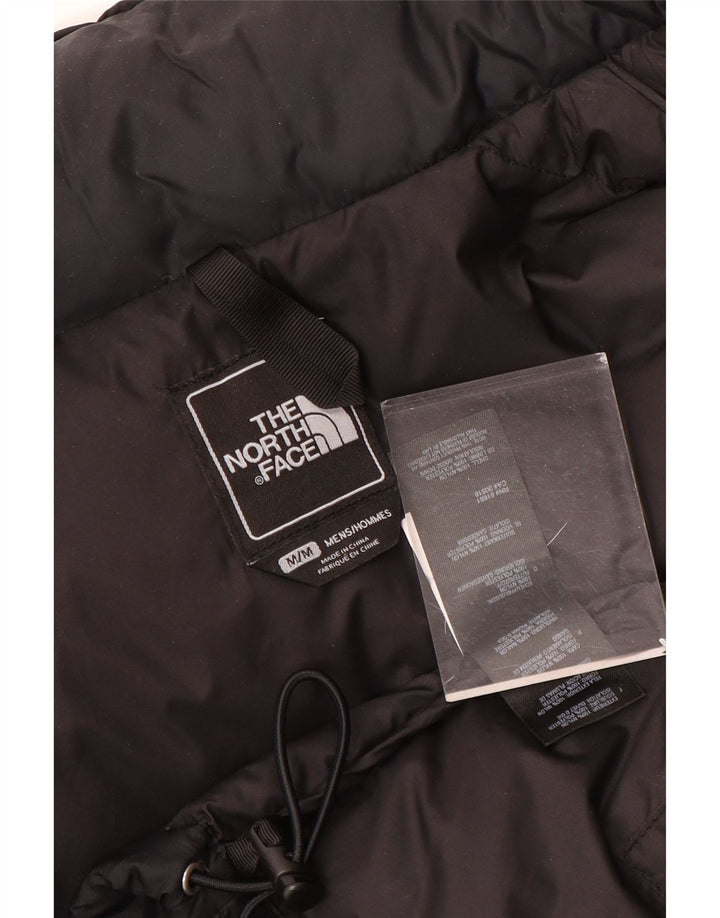 The North Face Herre Polstret Jakke UK 38 Medium Sort Nylon