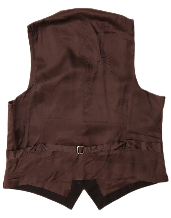 Vintage herrevest IT 54 XL sort uld