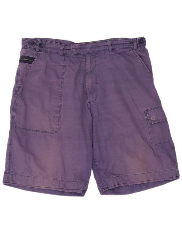 Timberland Herre Regular Cargo Shorts W38 XL Blå Bomuld