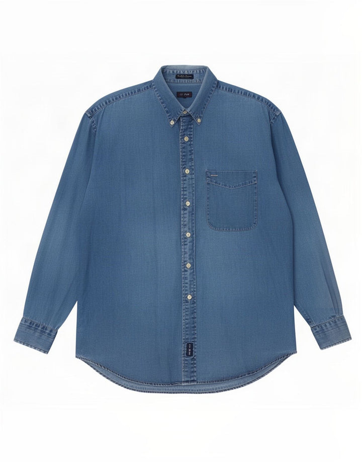 Gant Herre Denim Shirt XL Blå Bomuld