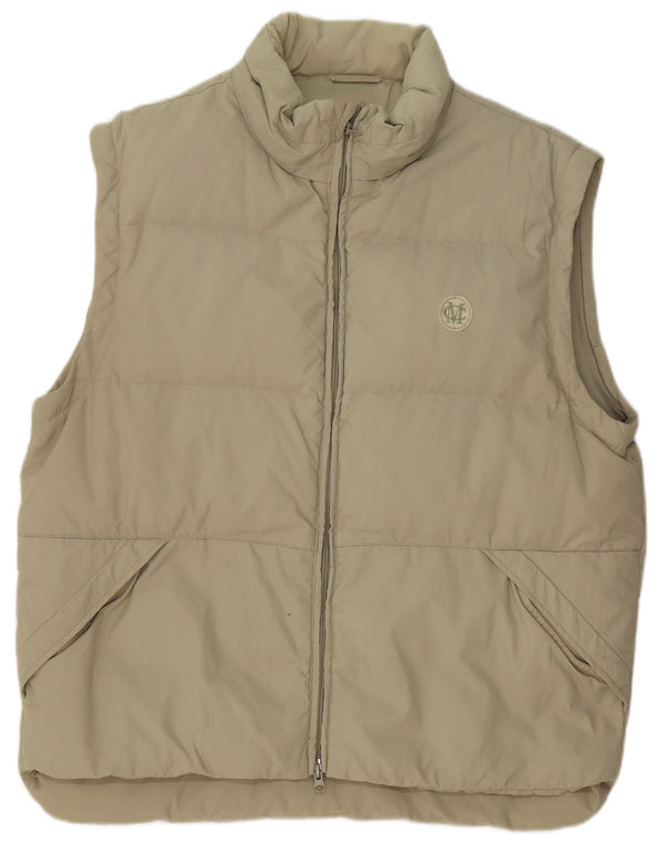 Marlboro Classics Herre Polstret Gilet UK 44 2XL Khaki