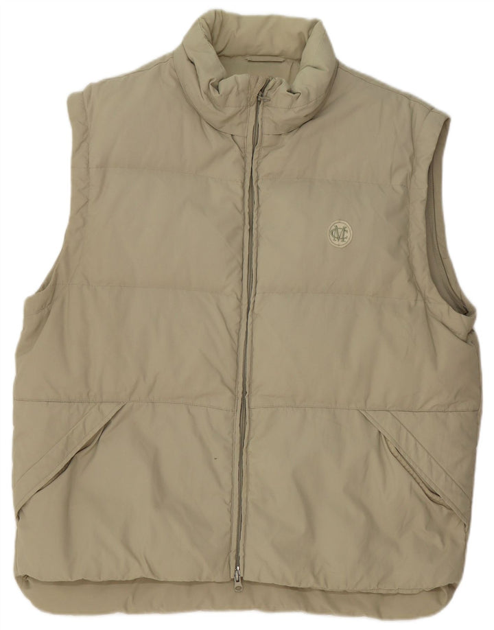 Marlboro Classics Herre Polstret Gilet UK 44 2XL Khaki