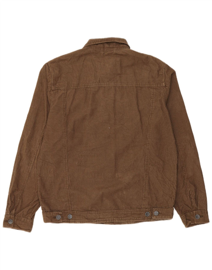 Billabong Herre Corduroy Jacket UK 40 Large Brown