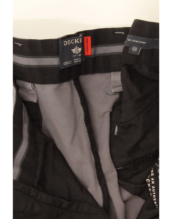 Dockers Herre Slim Chino Bukser W34 L31 Grå Bomuld